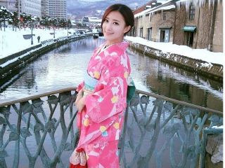 小樽のno.1スポットの小樽運河にて撮影