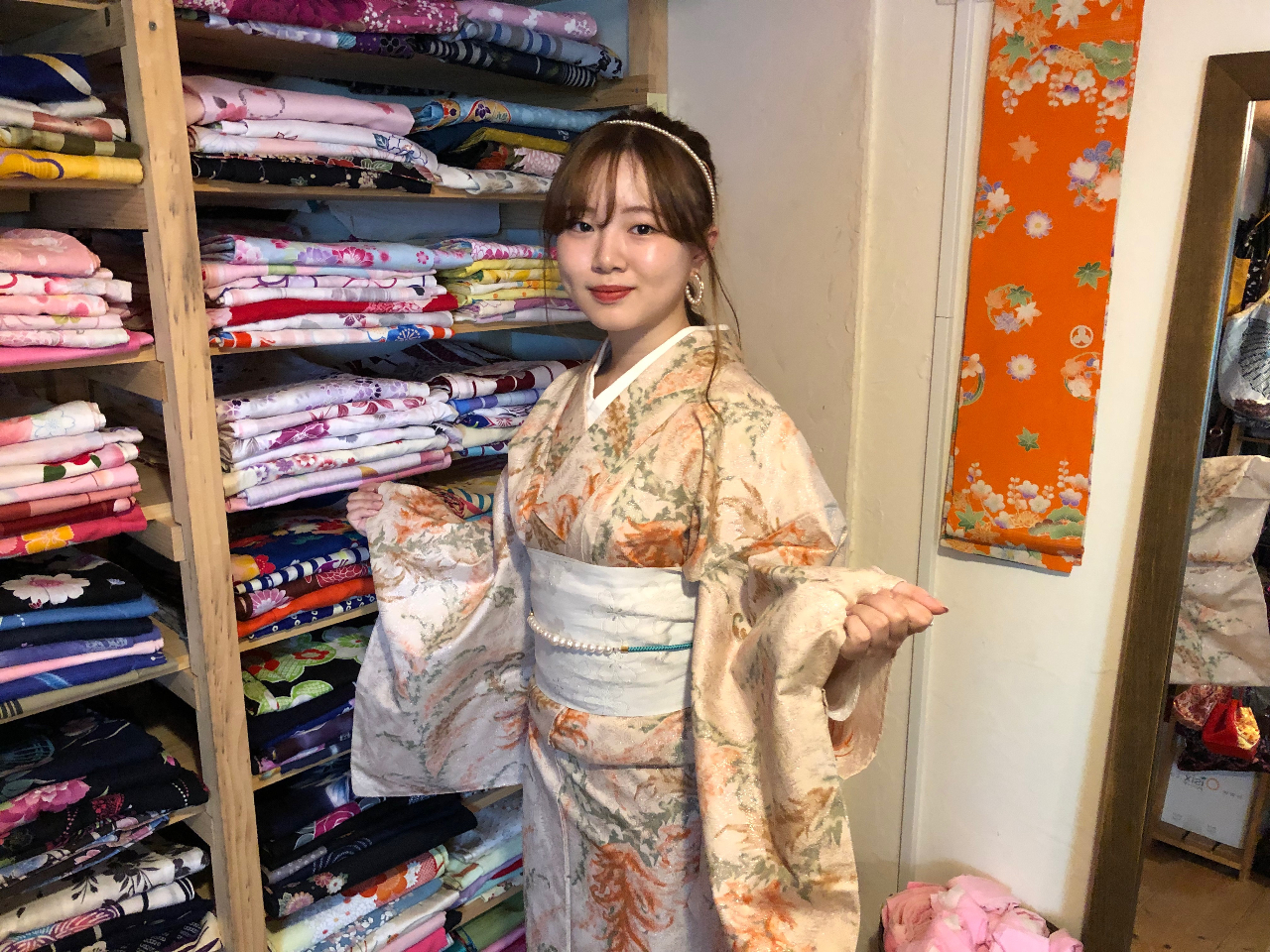レトロ着物をモダンに!!