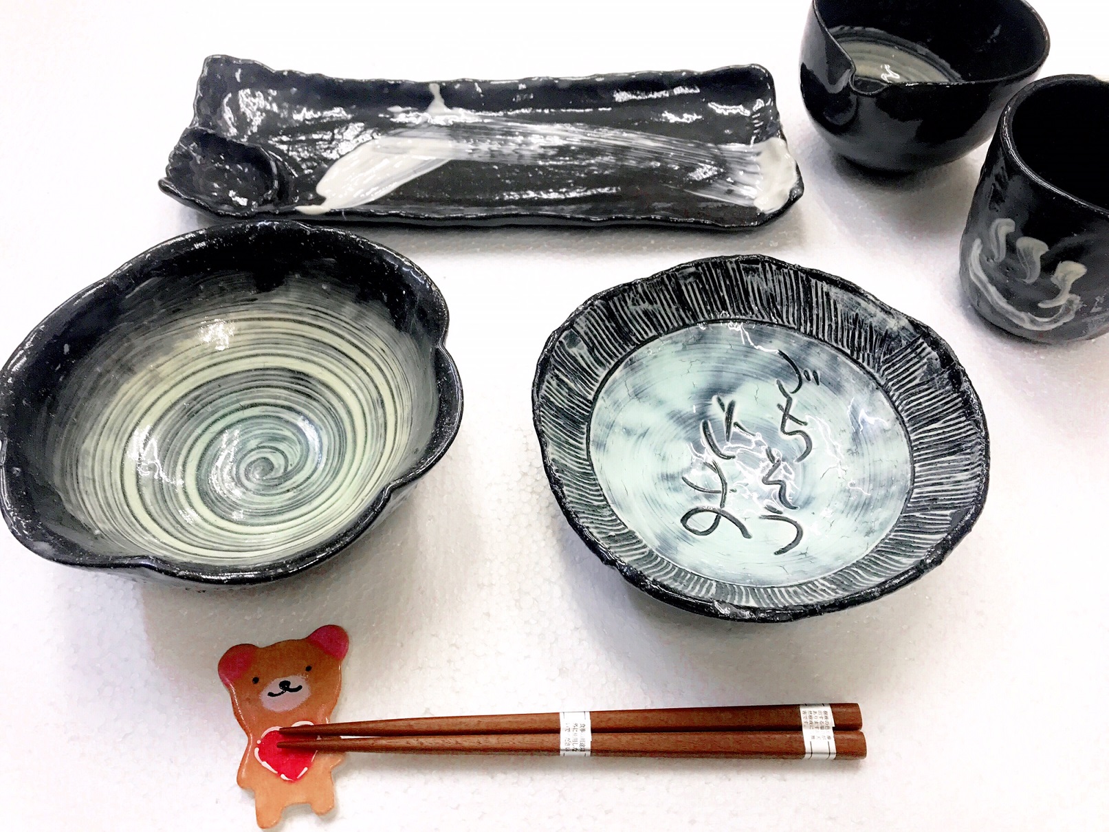 貴重な黒御影土を使ってます♪