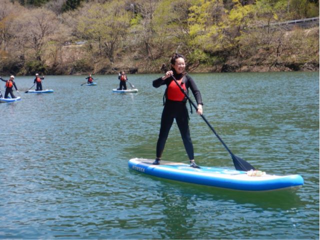 水上アウトドアセンター:【SUP水上 半日コース】水上の大自然を満喫しよう(^^♪