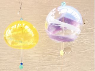 自分だけのオリジナルデザインの風鈴がつくれます!