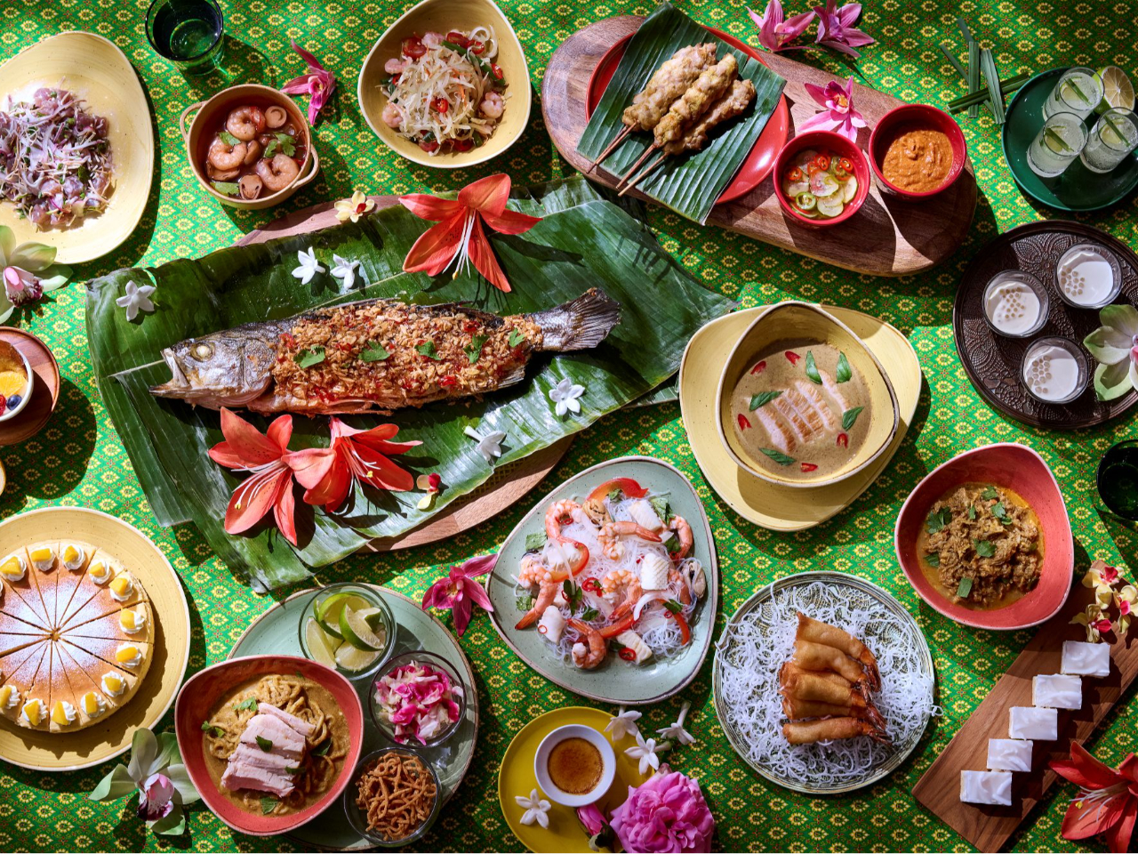 【じゃらんスペシャルウィーク】【9-10月 ランチ 平日は時間無制限】タイフード...