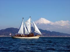 クラシックな帆船 オーシャンプリンセス号 ※実際は帆は張れません