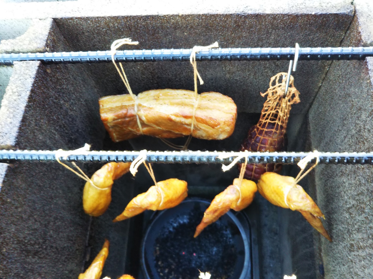 ベーコン・焼豚・手羽先