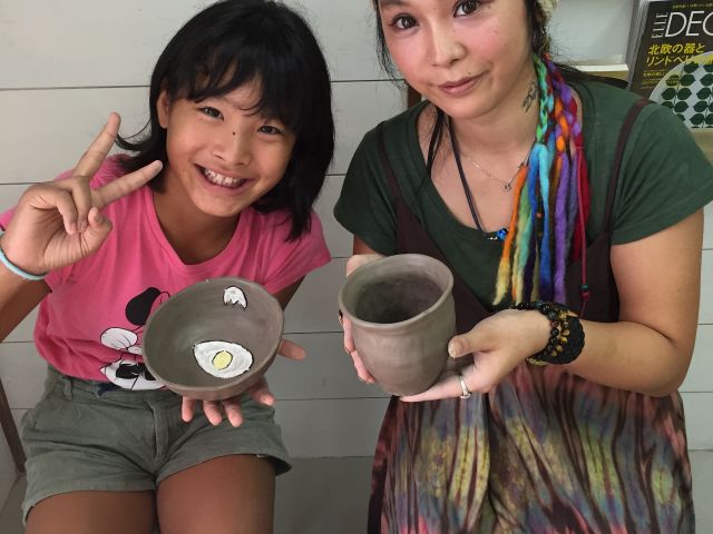 おばあちゃまへのお誕生日プレゼントを制作♪