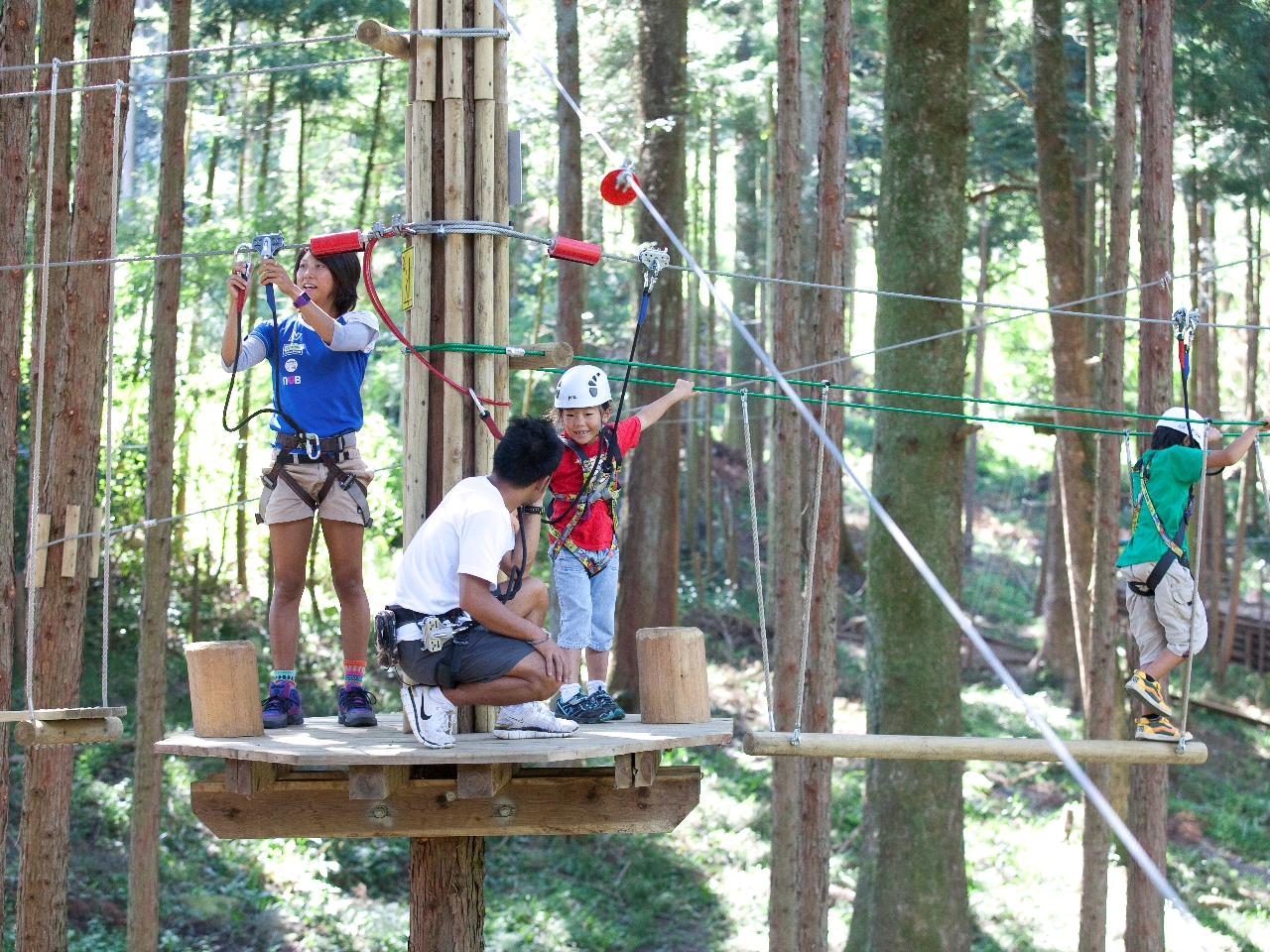 子家族でアウトドア体験