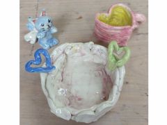 顔も描けるからお気に入りのオブジェが作成できます♪