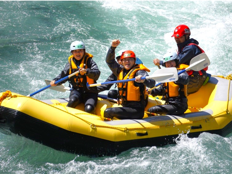 吉野川ラフティングロングコース