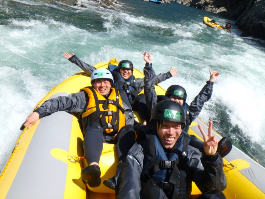 吉野川ラフティングノーマルコース