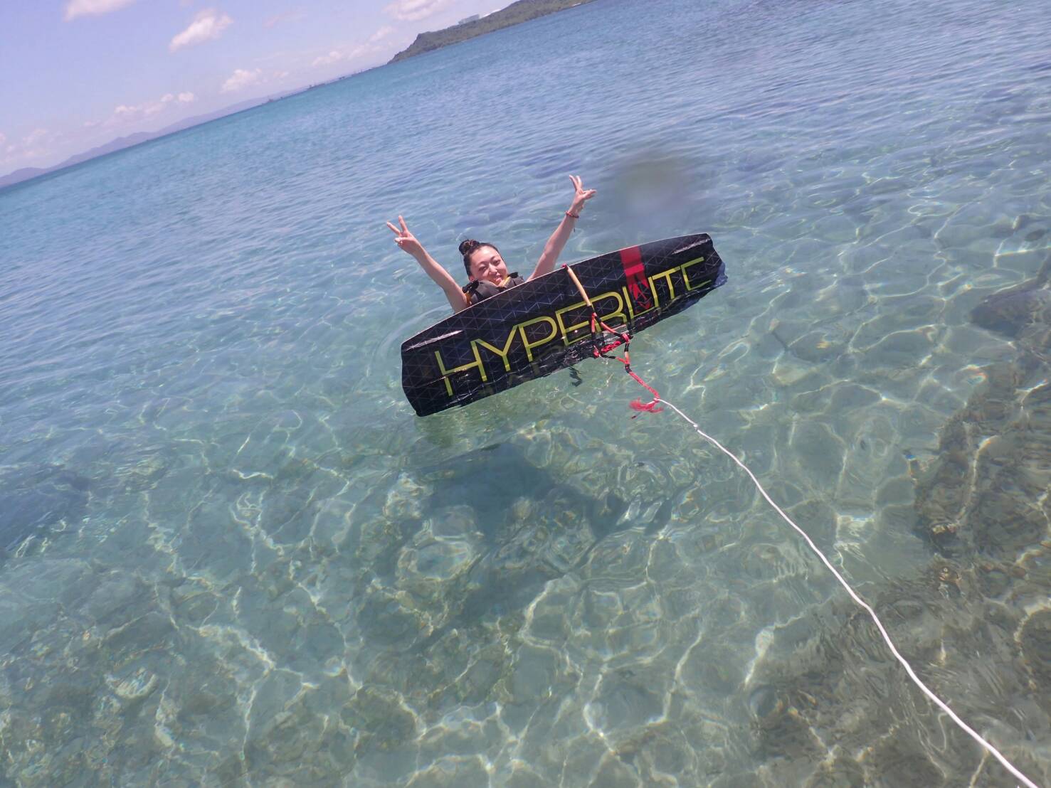 ウエイクボード初体験