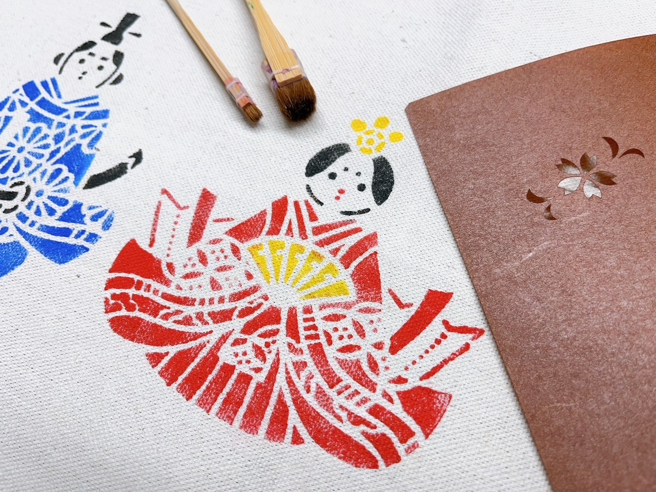 伊勢型紙で型染【五節句タペストリーづくり】/おかげ横丁 - じゃらん
