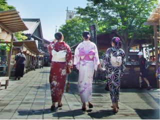 おかげ横丁で浴衣レンタル! 夏限定の涼しい浴衣で、伊勢・おかげ横丁の町並みをぶらり旅♪