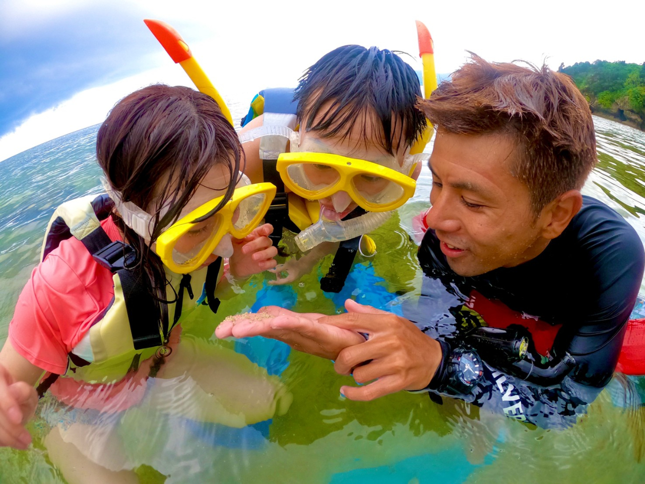 星砂やサンゴ、お魚もたくさん♪♪