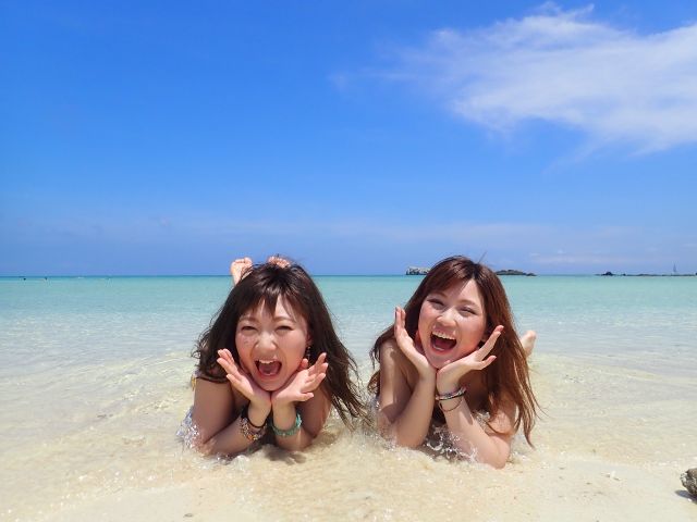 まったりしたり、写真撮影したり。シュノーケリングももちろんOK♪
