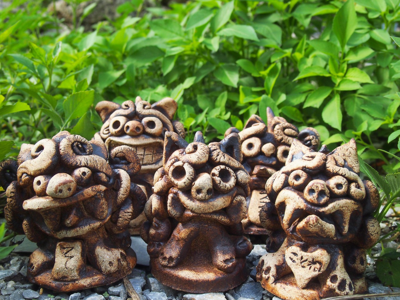 シーサー作り陶芸体験!! お土産付き！/壷屋焼 窯元 陶眞窯 - じゃらん