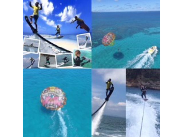 写真の物が、ぜ〜〜んぶ楽しめます。