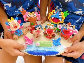 予算に合わせて家族構成のファミリーシーサーも作れるよ。1匹2750円〜。