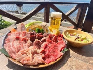 BBQといえばやっぱりお肉という方に!焼肉セット2人前です。(写真はイメージです。)