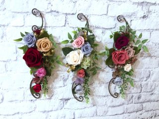 壁掛けにも置きアレンジにもなる2WAYタイプ!