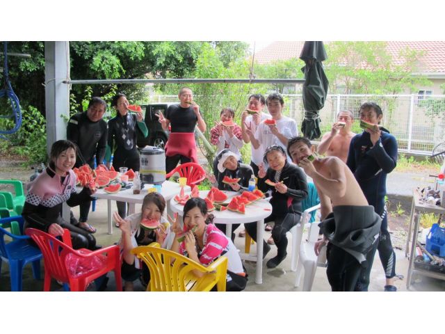 休憩時間はみんなで楽しく!