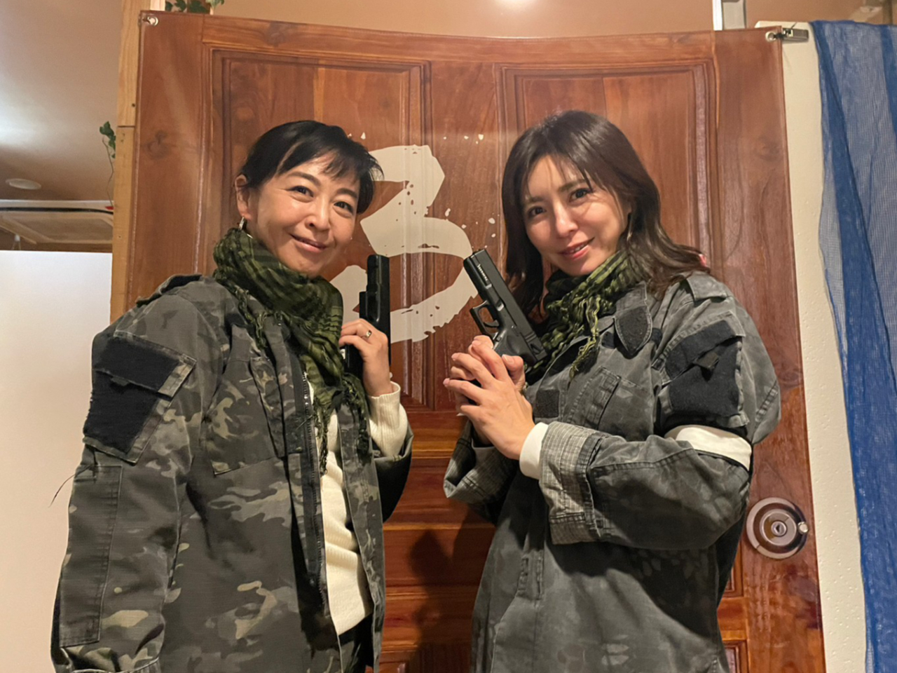 かっこいいスタジオで記念撮影♪