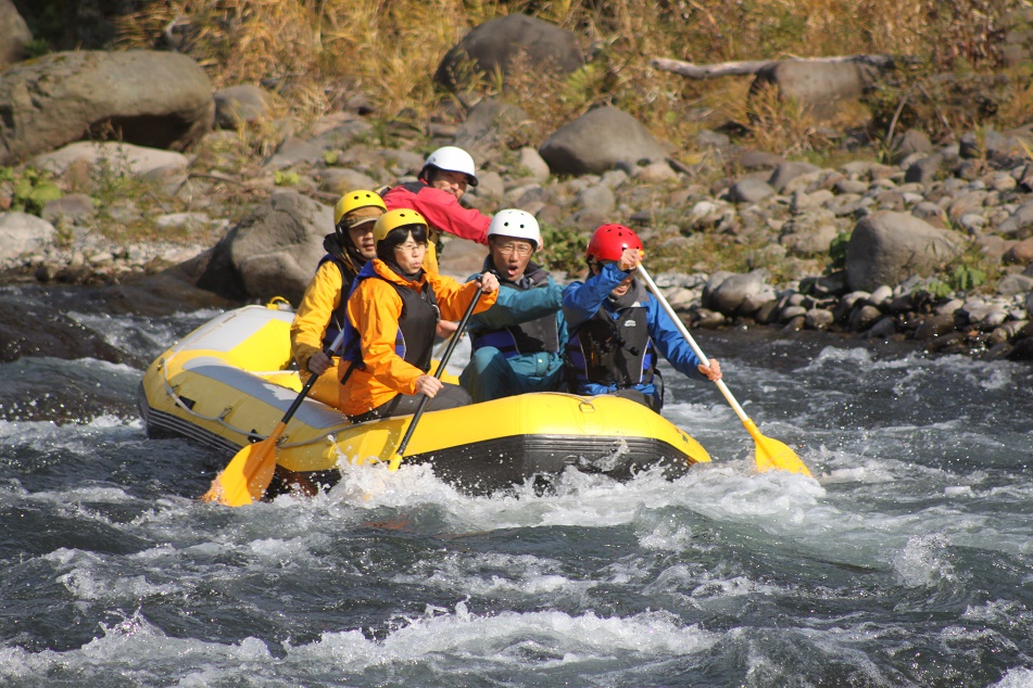 【午後の部】阿寒川ラフティング 標準コース