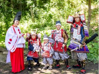 家族で鎌倉武士体験(衣装体験)!