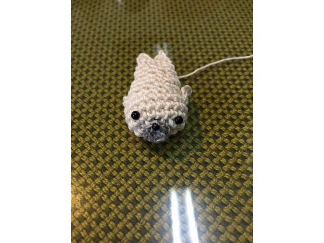 手編み動物制作