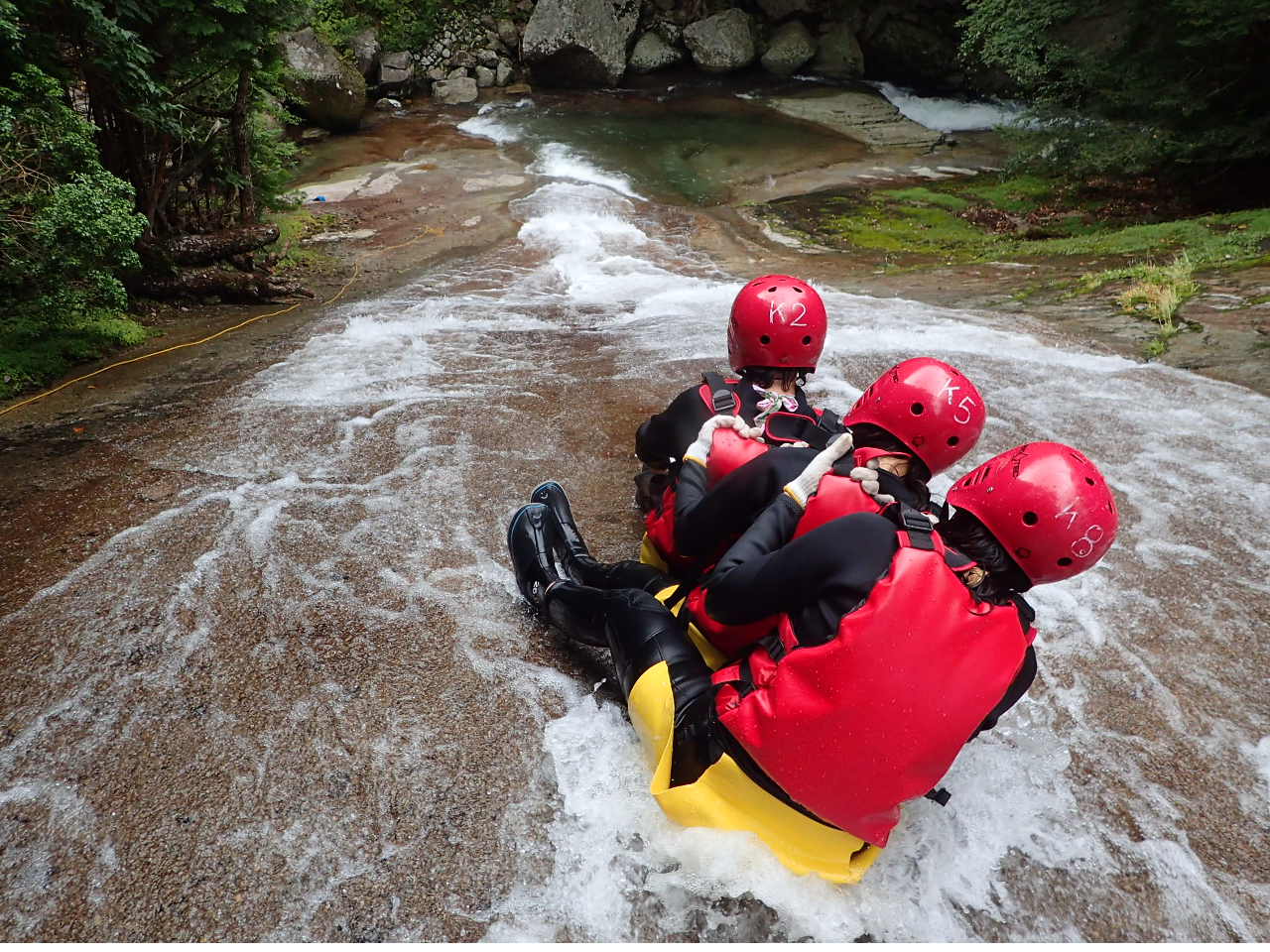 キャニオニングに必要なのは、一歩踏み出す勇気
