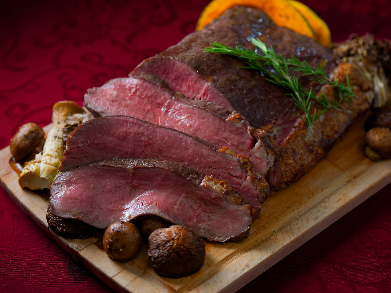 【ライブキッチン】 ローストビーフ