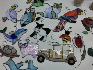 オーナメント完成品です。色々あります、大体揃えていますが不足している作品もあります、ご希望作品があれば事前連絡対応致します。