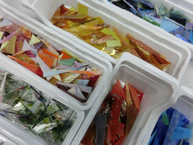 やや大き目のガラス