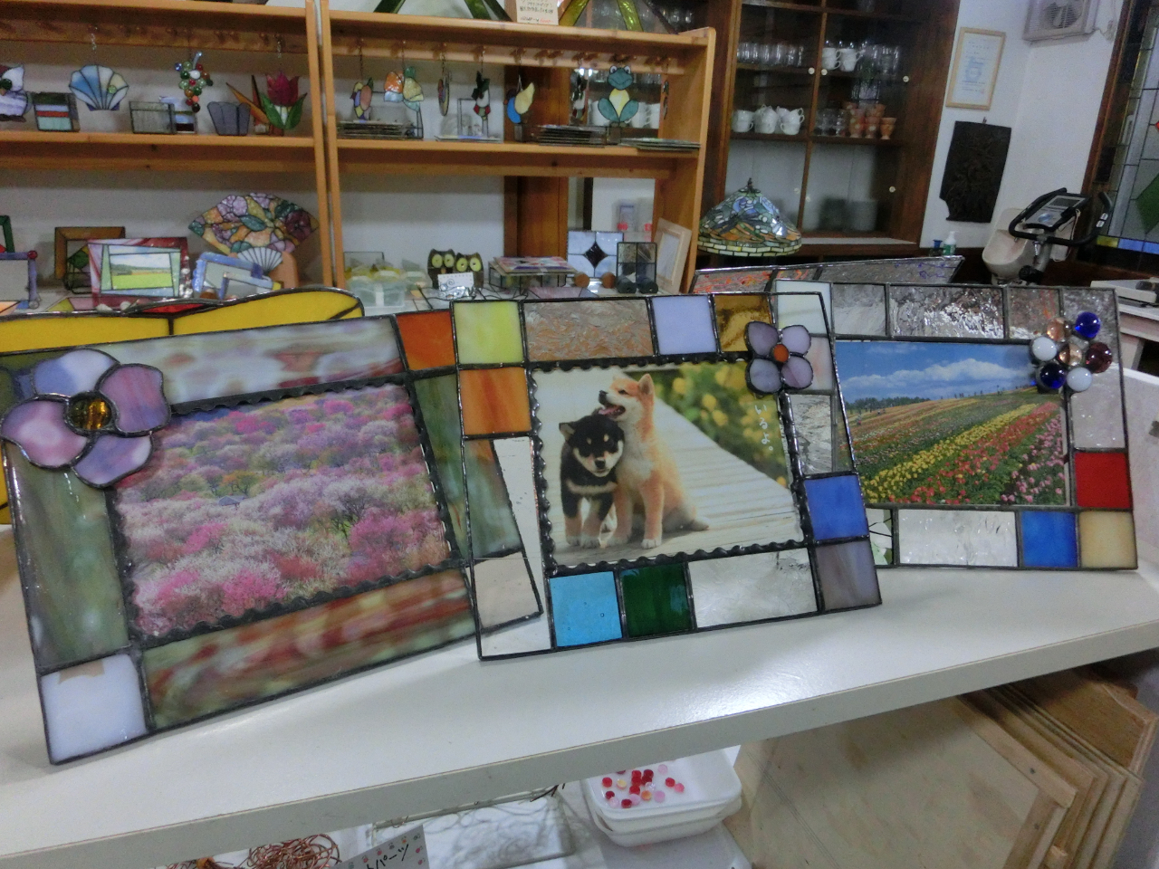 別料金となりますが、自作のワンポイントも付けることができます。