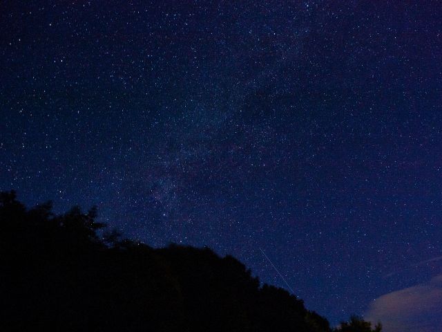 肉眼で天の川が見える希少エリア白樺高原