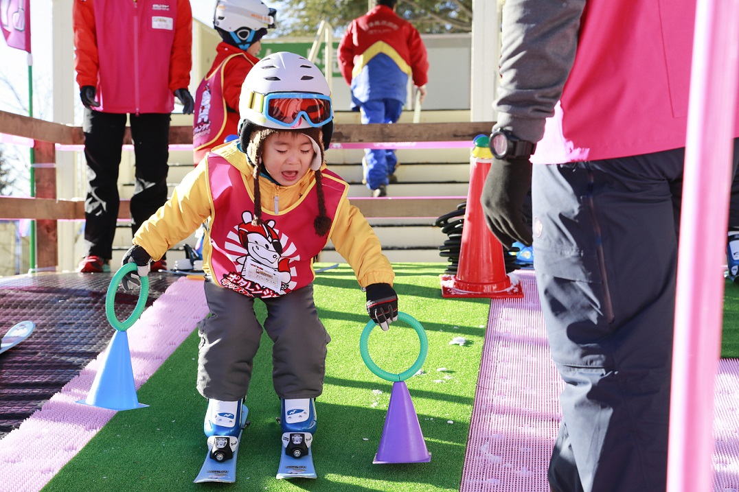 ���ɍs���O�ɁA�V�тȂ����p�̃}�b�g�ŃX�L�[�Ɋ���悤�A