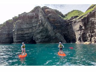 洞窟探検ジオSUPツアー
