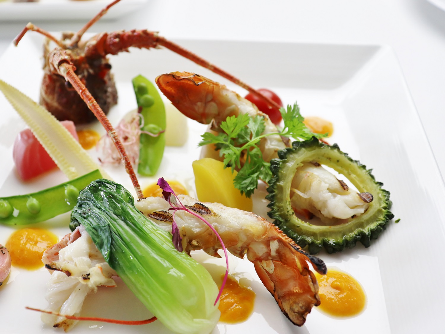 芳醇なオマール海老のグリル 一例