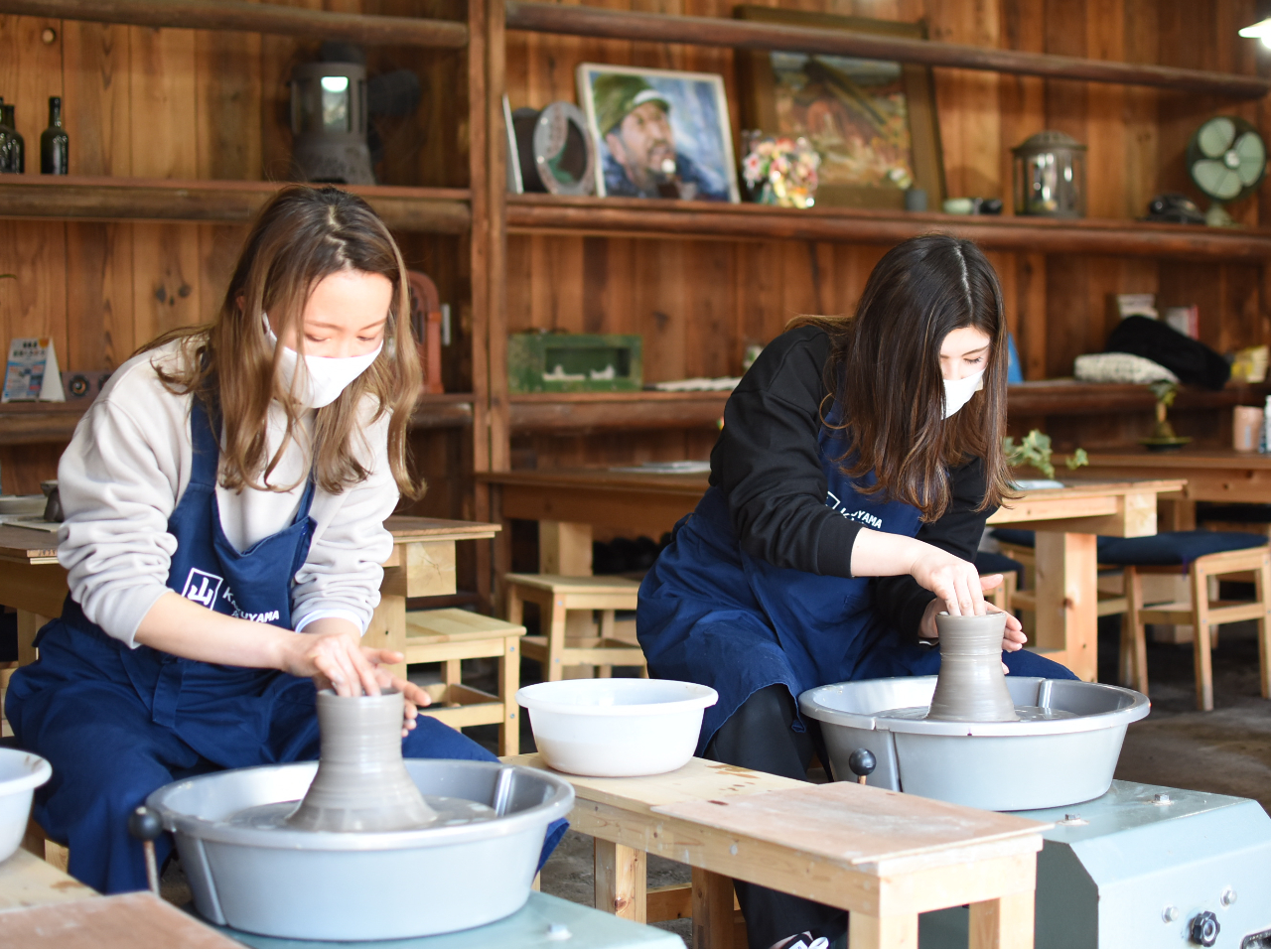 ◆地域クーポン対応◆※岐阜X陶芸体験※ 電動ろくろでオリジナル美濃焼作品作り