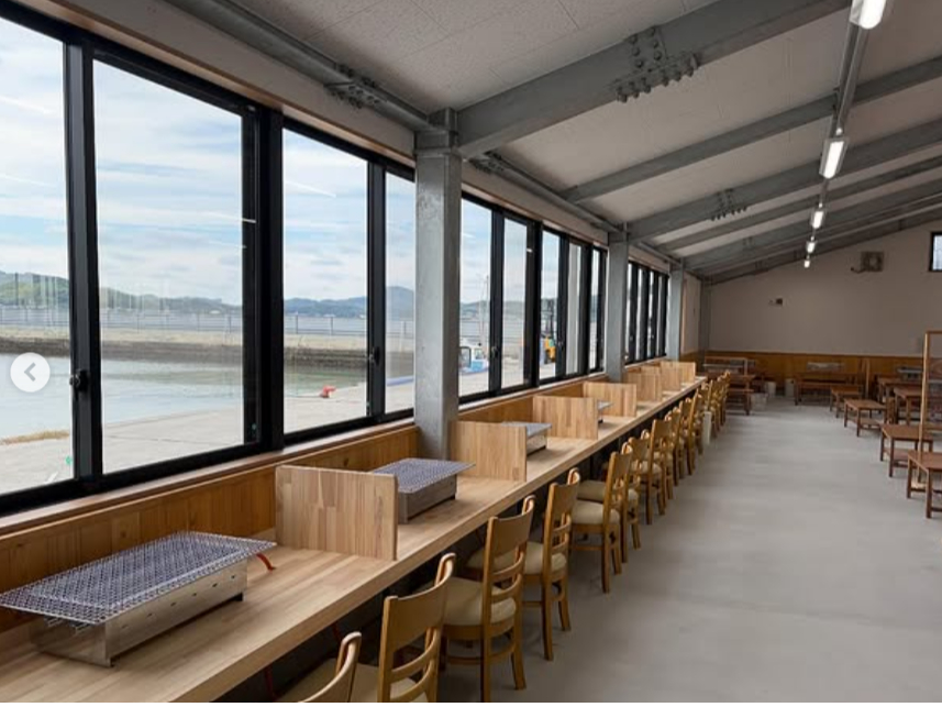 土日祝★ひろちゃんカキBBQ★【糸島/加布里漁港】糸島牡蠣小屋初!海を眺めてのカ...