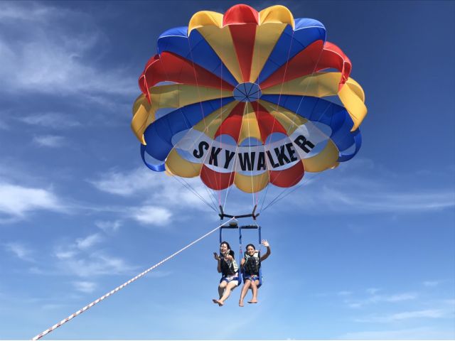 ◆飛んだ先には壮大な絶景が広がる!