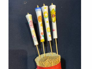 【絵付け体験】化学薬品不使用・100%ピュアな木蝋から作ったロウソク