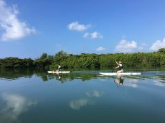 綺麗な水面を水面散歩♪