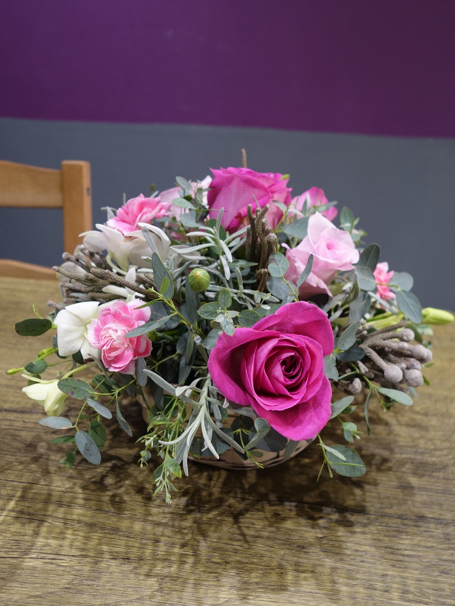 初心者大歓迎【千葉・船橋】英国式フラワーアレンジメント☆1DAYレッスン