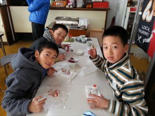 子供も楽しく大福作り♪