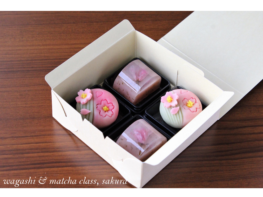 3月限定和菓子】可愛い「桜ようかん」と練り切り「桜舞う」を作ろう 