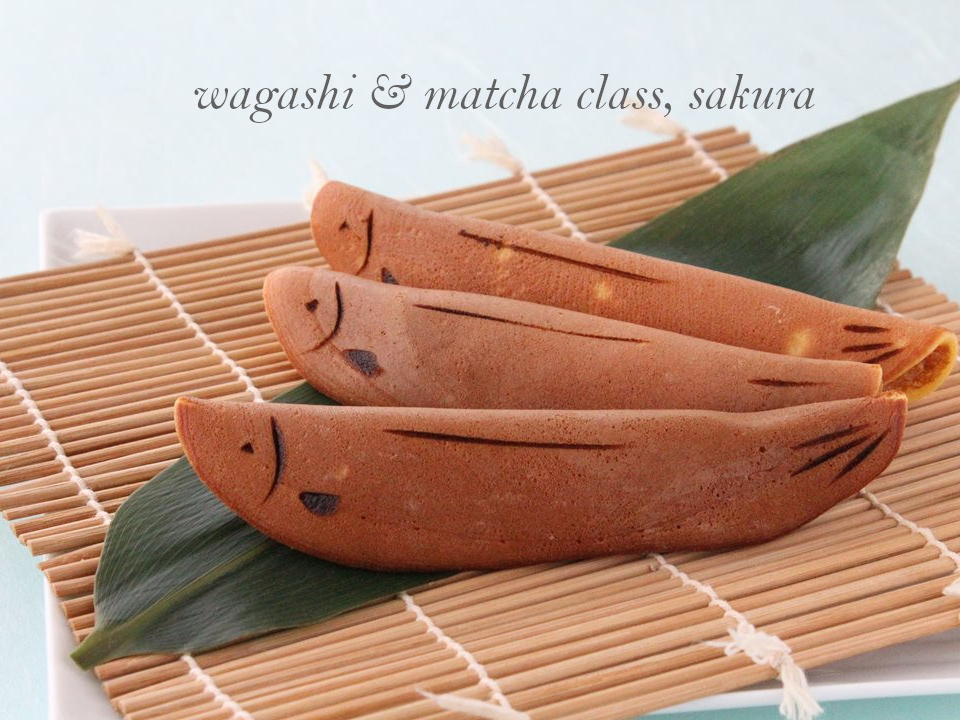 6月の和菓子】焼き菓子「若鮎」＆くず菓子「水牡丹」を作ろう♪簡単な