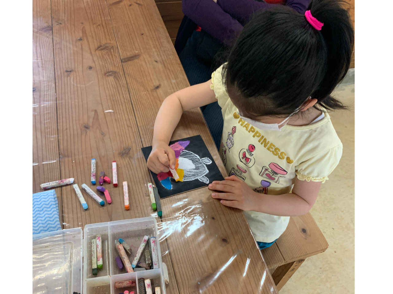 たくさんの色を選べるのが楽しい!