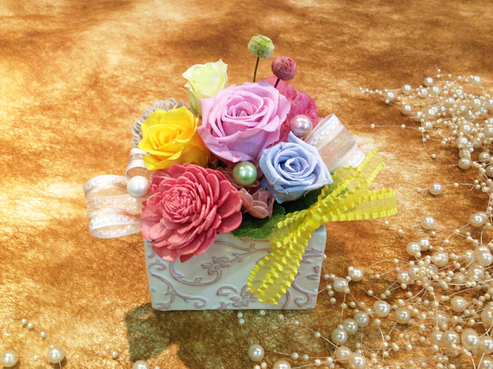 プリザーブドフラワー 1