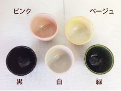 陶芸・手びねり(5色から1色選べる)