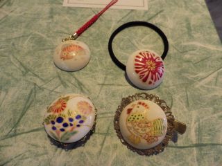 薩摩ボタン絵付け体験